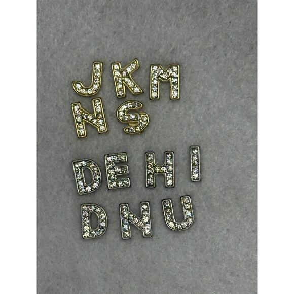 NEW Floating Charm Lot- LETTERS , South Hill Designs, Custom Jewelry, Locket- - Picture 1 of 2